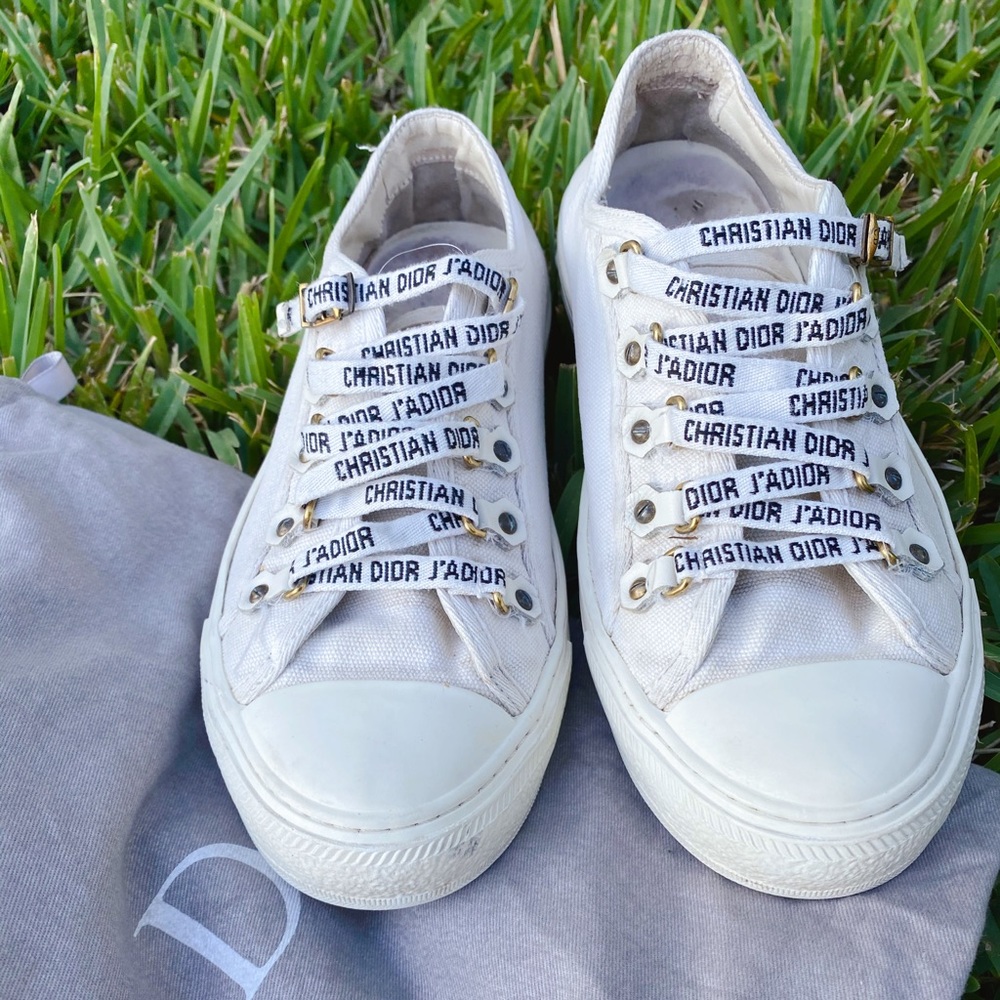 Christian Dior WALK'N'DIOR SNEAKERS WHITE 39